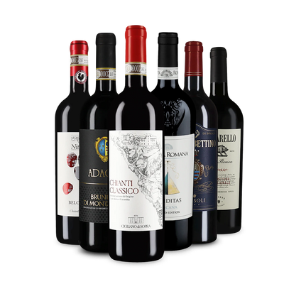 Wine in Black Best of Toskana-pakket