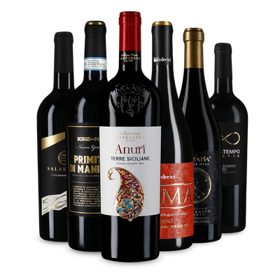 Wine in Black pizza, pasta & amore-pakket