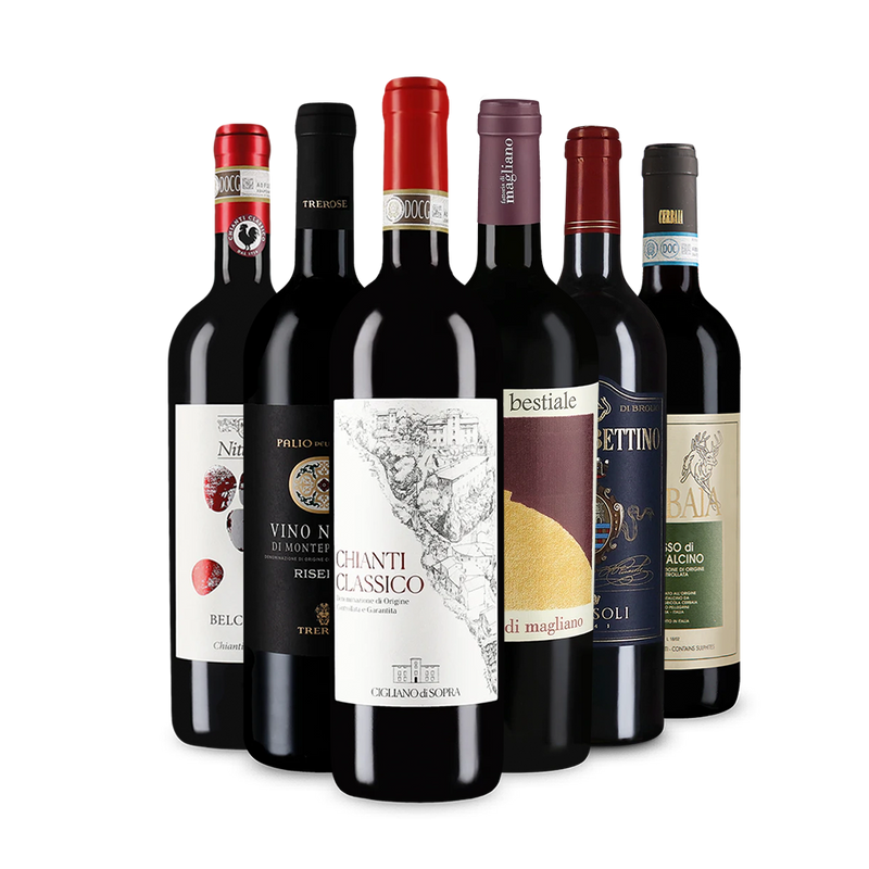 Wine in Black Best of Toskana-pakket