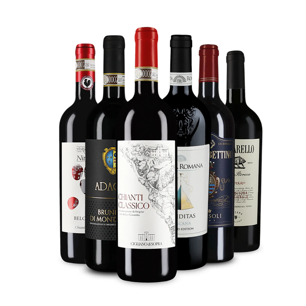 Wine in Black Best of Toskana-pakket