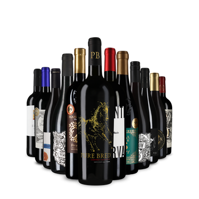 Onze rodewijnbestsellers in 12 flessen-pakket