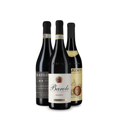 Wine in Black Piëmont-pakket