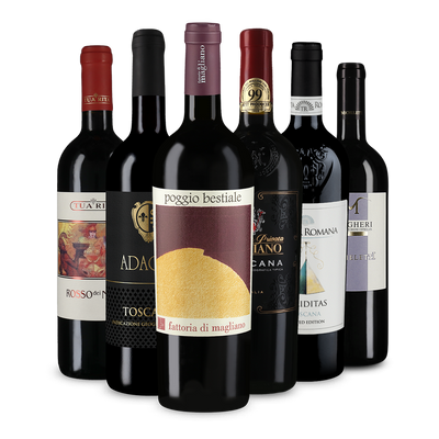 Wine in Black Super Tuscan-pakket