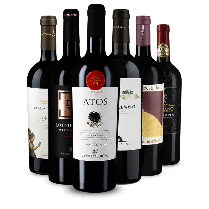 Wine in Black Super Tuscan-pakket