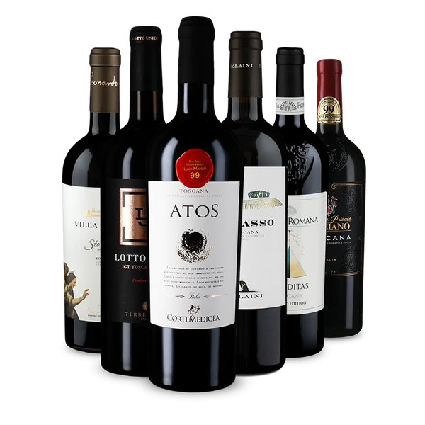 Wine in Black Super Tuscan-pakket