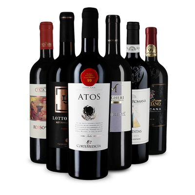 Wine in Black Super Tuscan-pakket