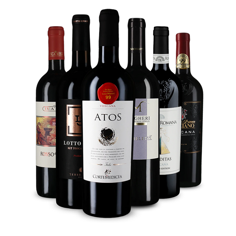 Wine in Black Super Tuscan-pakket