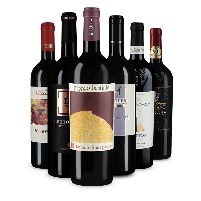 Wine in Black Super Tuscan-pakket