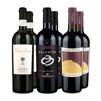 Super Tuscans in 3x2-pakket