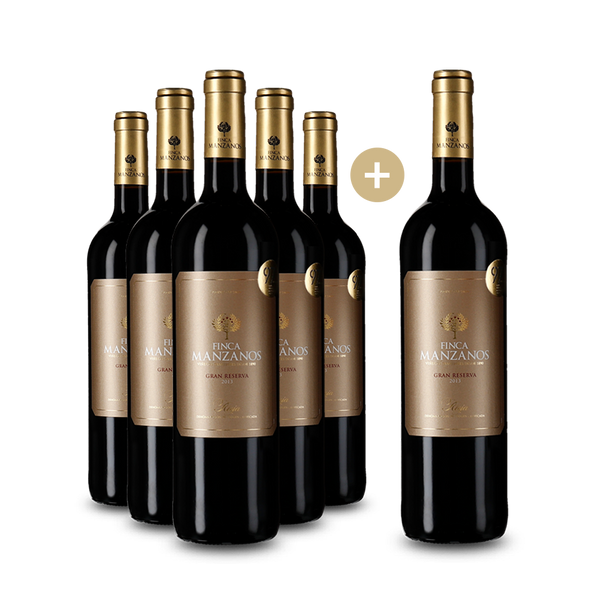 5+1 flessen Bodegas Manzanos Finca Manzanos Rioja Gran Reserva 2013