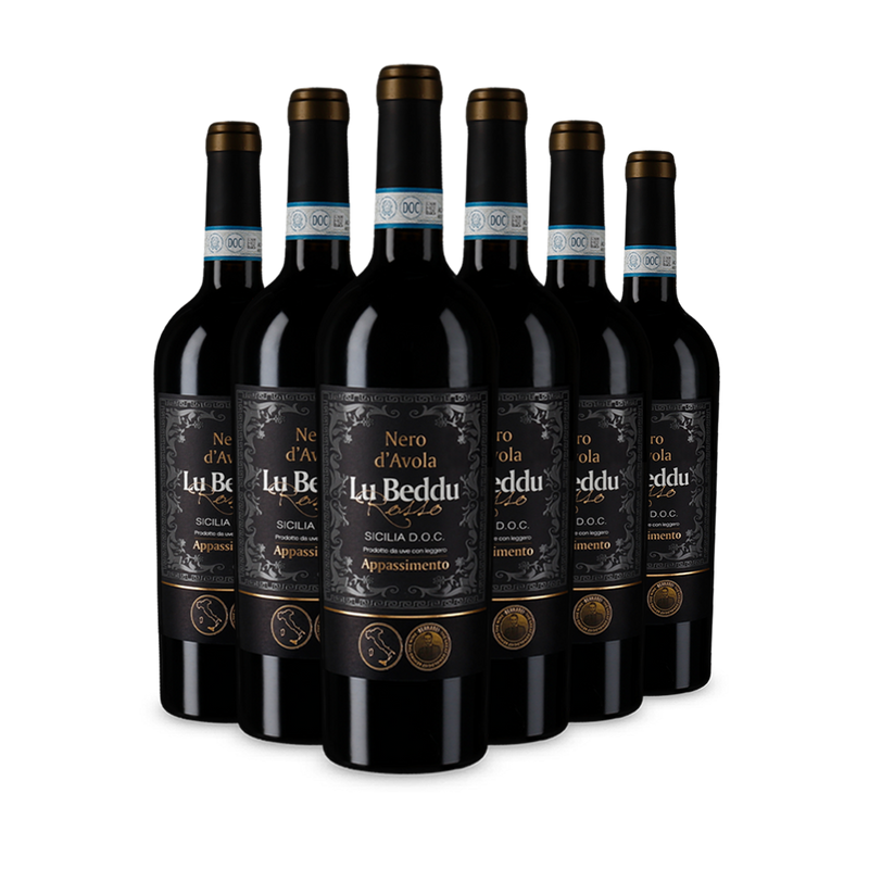 6 flessen Nero d’Avola Sicilia Appassimento 2022