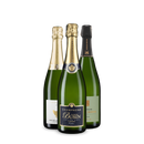Champagne deluxe: 3 flessen puur genot