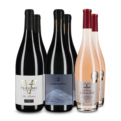 Platina + 97 Decanter-punten: 3x2 prijswinnende wijnen in pakket