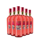 6 flessen Merlot Rosato 2025