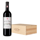 3 flessen Pomerol 2019 in houten kist